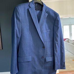 Michael Kors blue suit